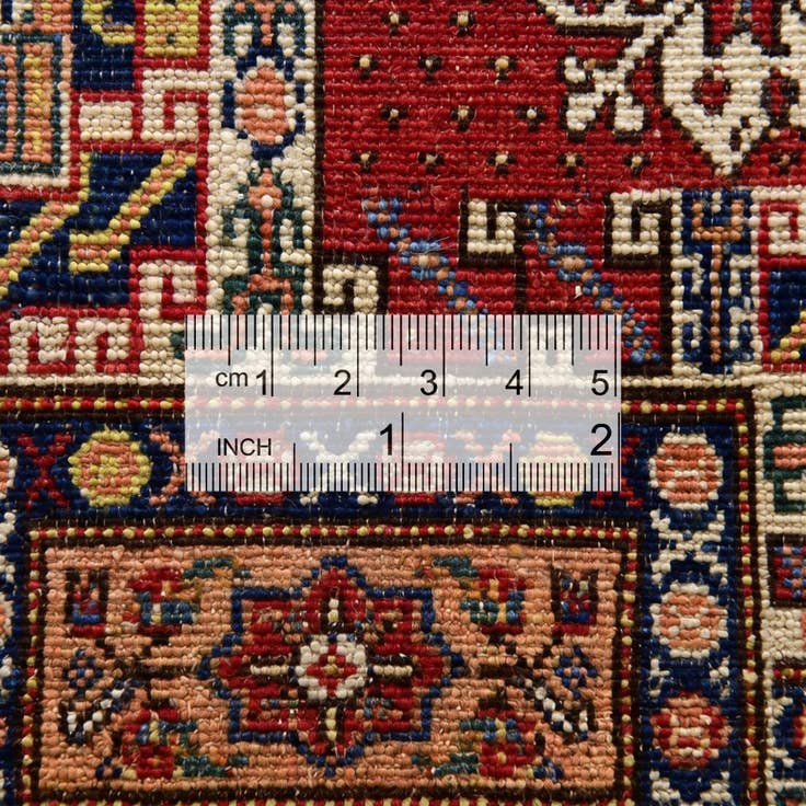 Detail image of 2' 6 x 10' 3 Hand Knotted Kazak Runner Rug