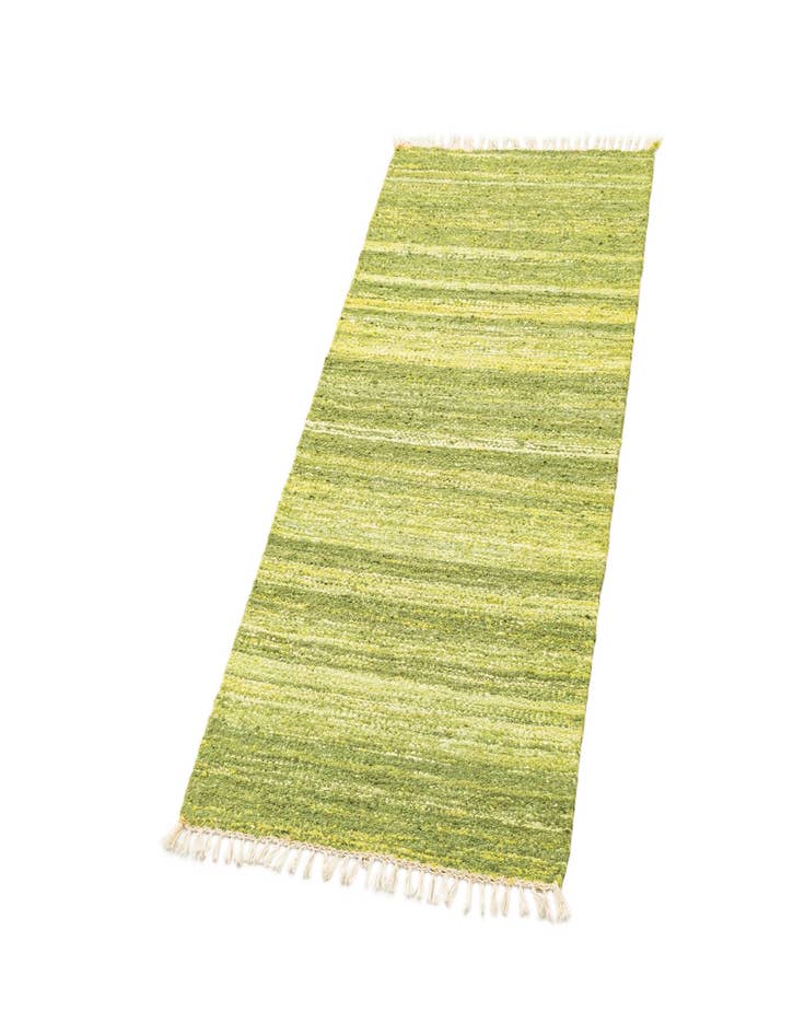 Detail image of 2' 2 x 4' 7  Hand Woven Kilim Modern Wool Runner Rug