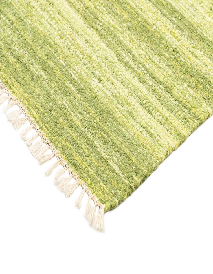 Detail image of 2' 2 x 4' 7  Hand Woven Kilim Modern Wool Runner Rug