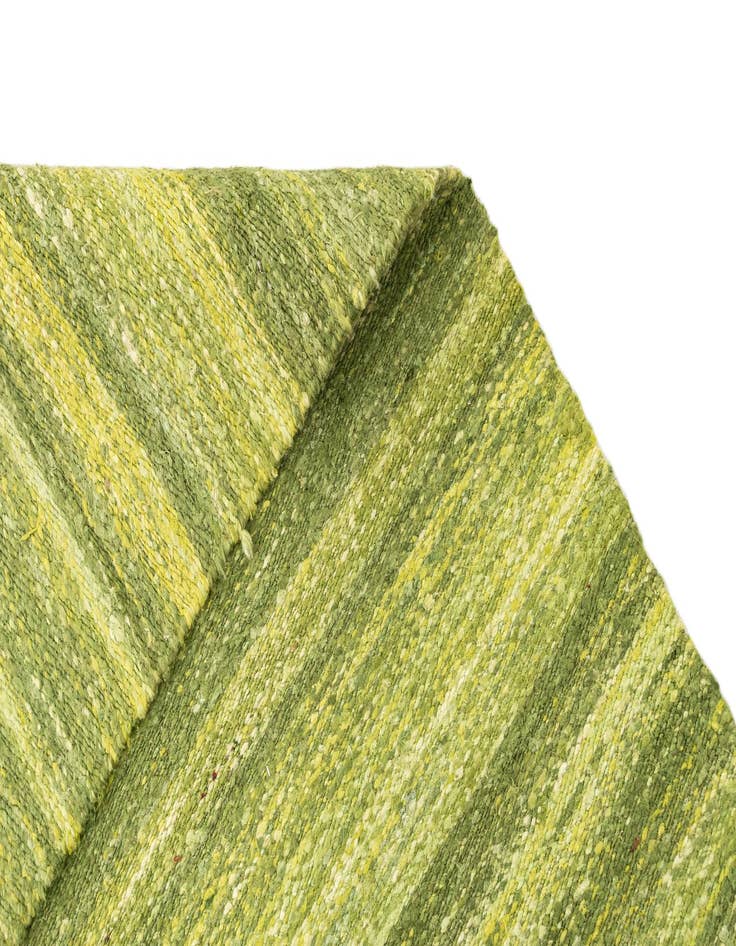 Detail image of 2' 2 x 4' 7  Hand Woven Kilim Modern Wool Runner Rug