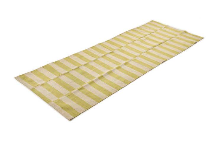 2' 8 x 7' 10 Hand Woven Kilim Modern Wool Runner Rug