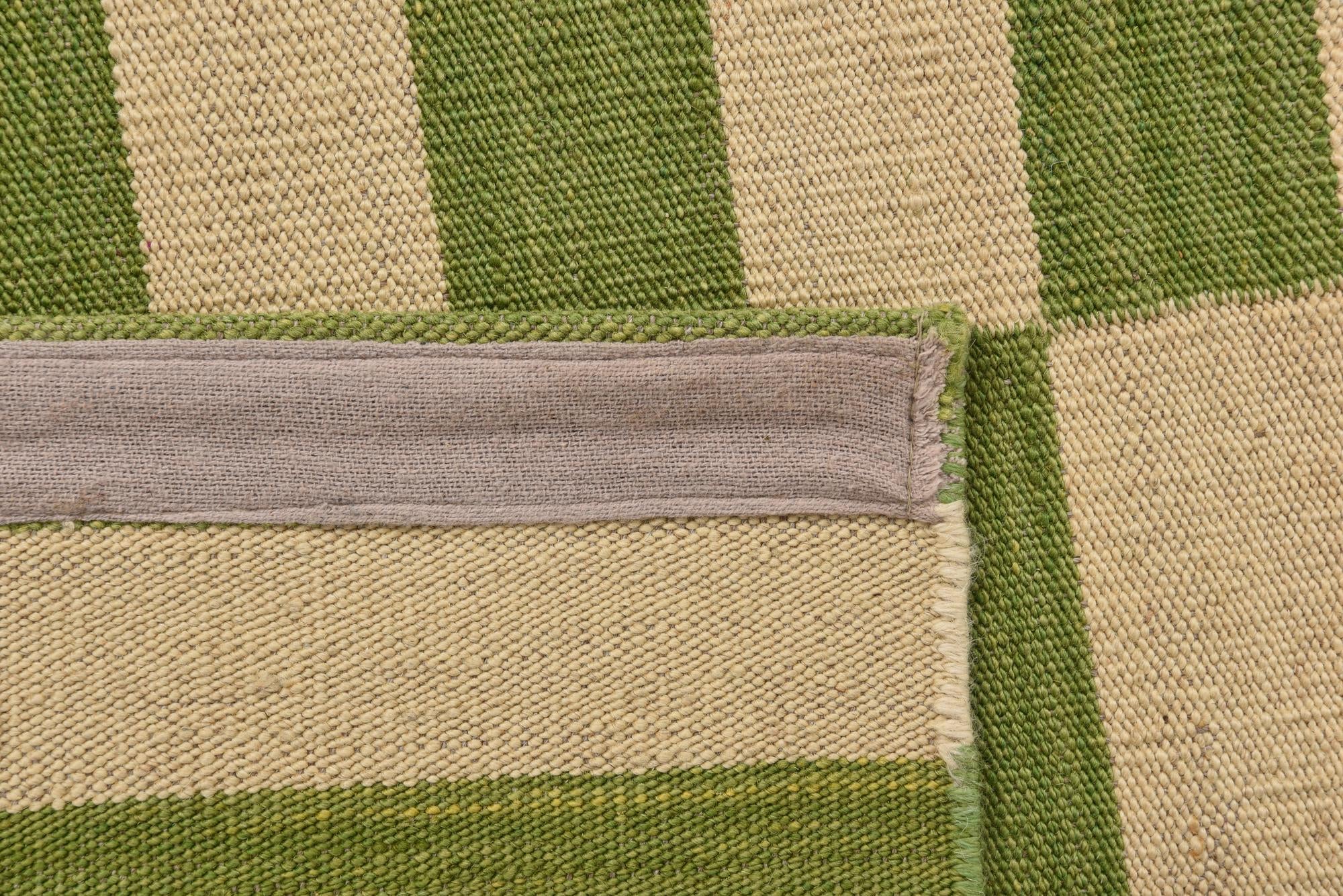 75cm x 295cm Hand Woven Kilim Modern Wool Runner Rug