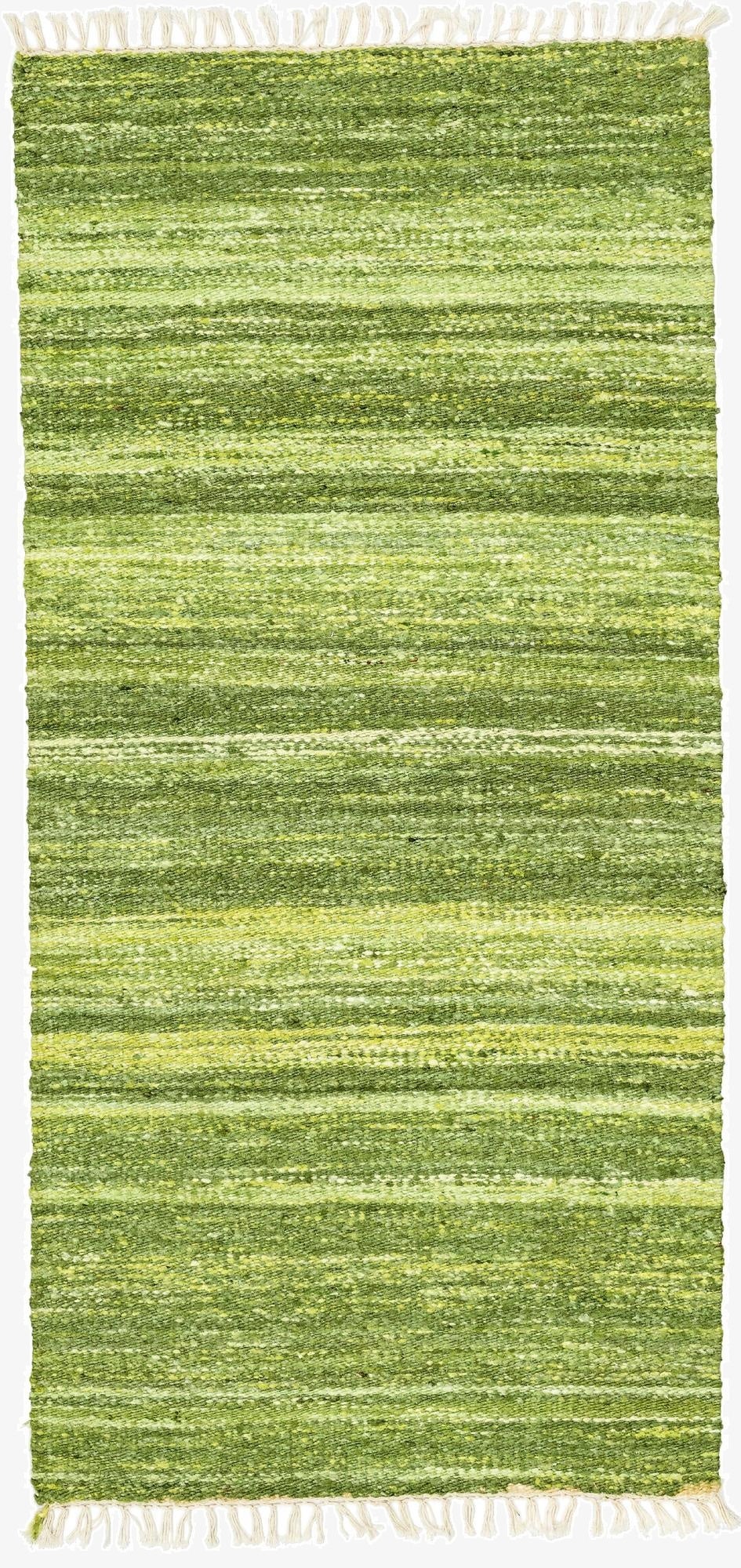 2' 2 x 4' 7  Hand Woven Kilim Modern Wool Runner Rug