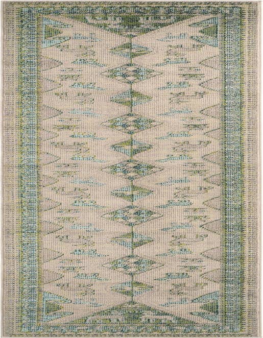 Detail image of 2' 7 x 10' Washable Mesa Runner Rug