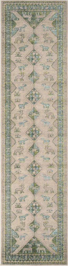 2' 7 x 10' Washable Mesa Runner Rug
