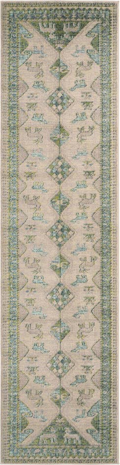 Detail image of 2' 7 x 10' Washable Mesa Runner Rug