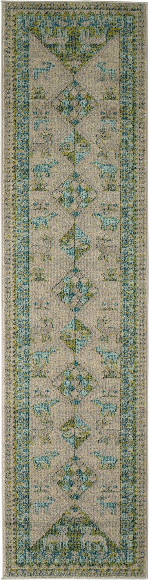 2' x 8' Washable Mesa Runner Rug