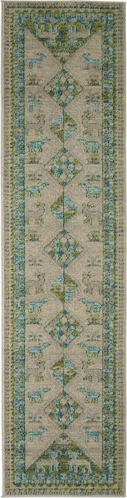 2' x 8' Washable Mesa Runner Rug