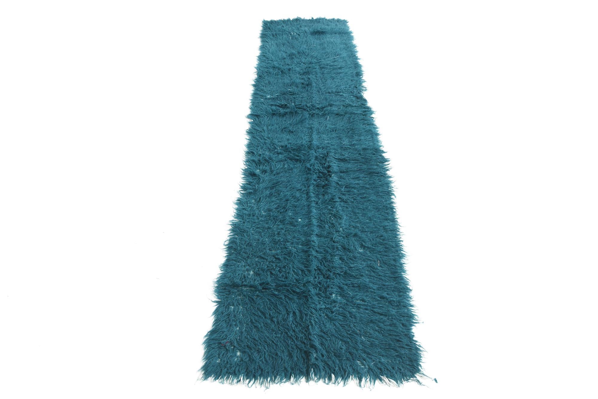 2' 5 x 11' 2 Hand Knotted Moroccan Wool Runner Rug