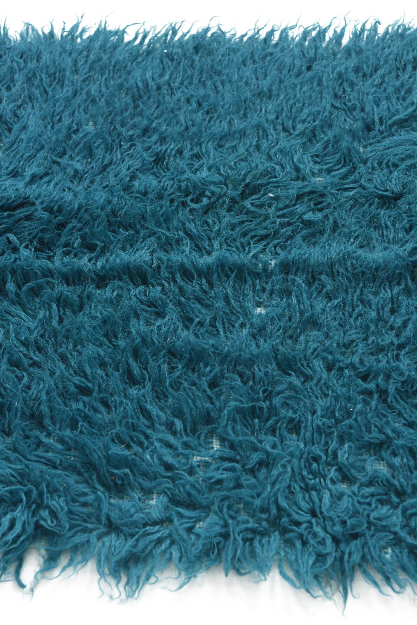 2' 5 x 11' 2 Hand Knotted Moroccan Wool Runner Rug