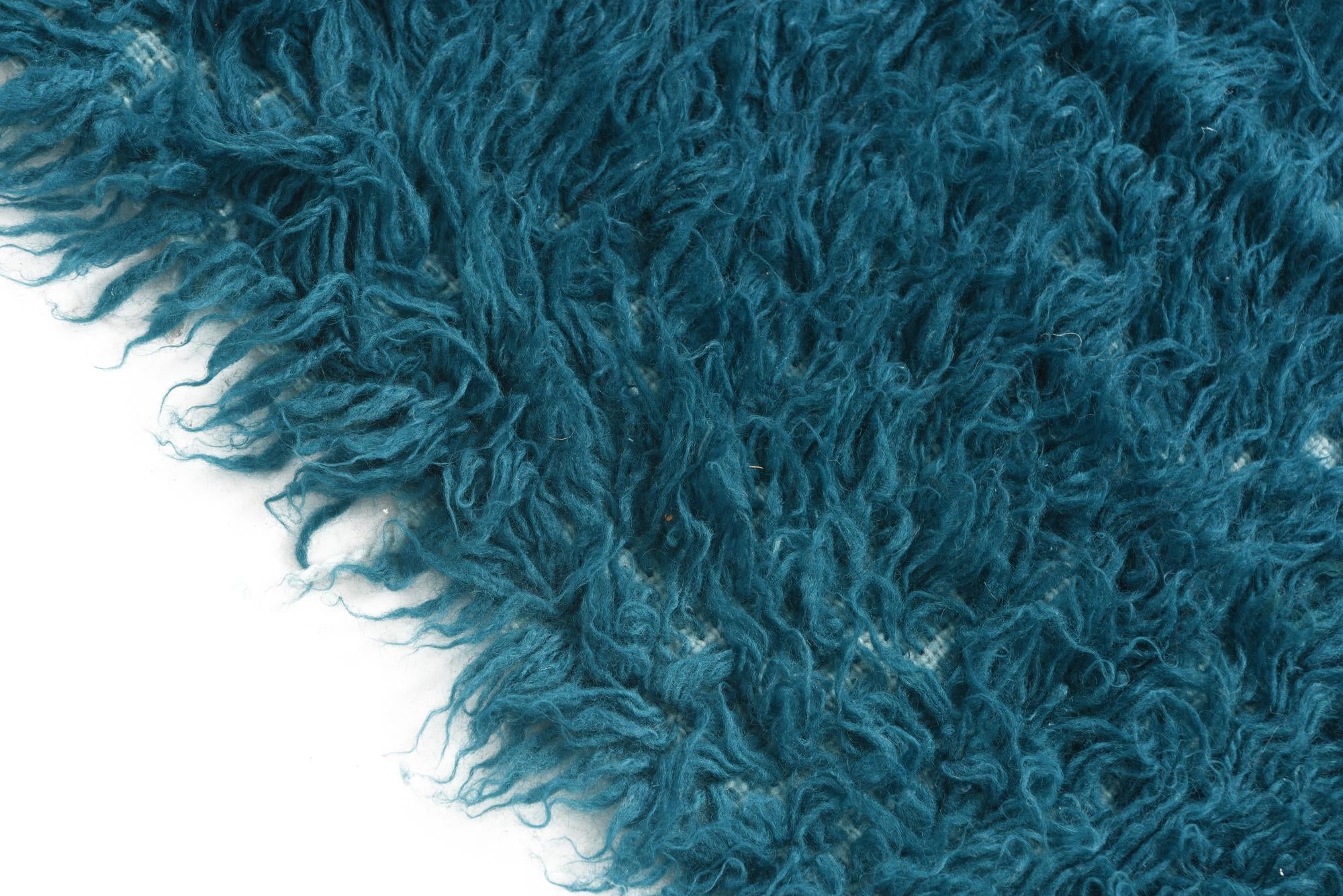 2' 5 x 11' 2 Hand Knotted Moroccan Wool Runner Rug