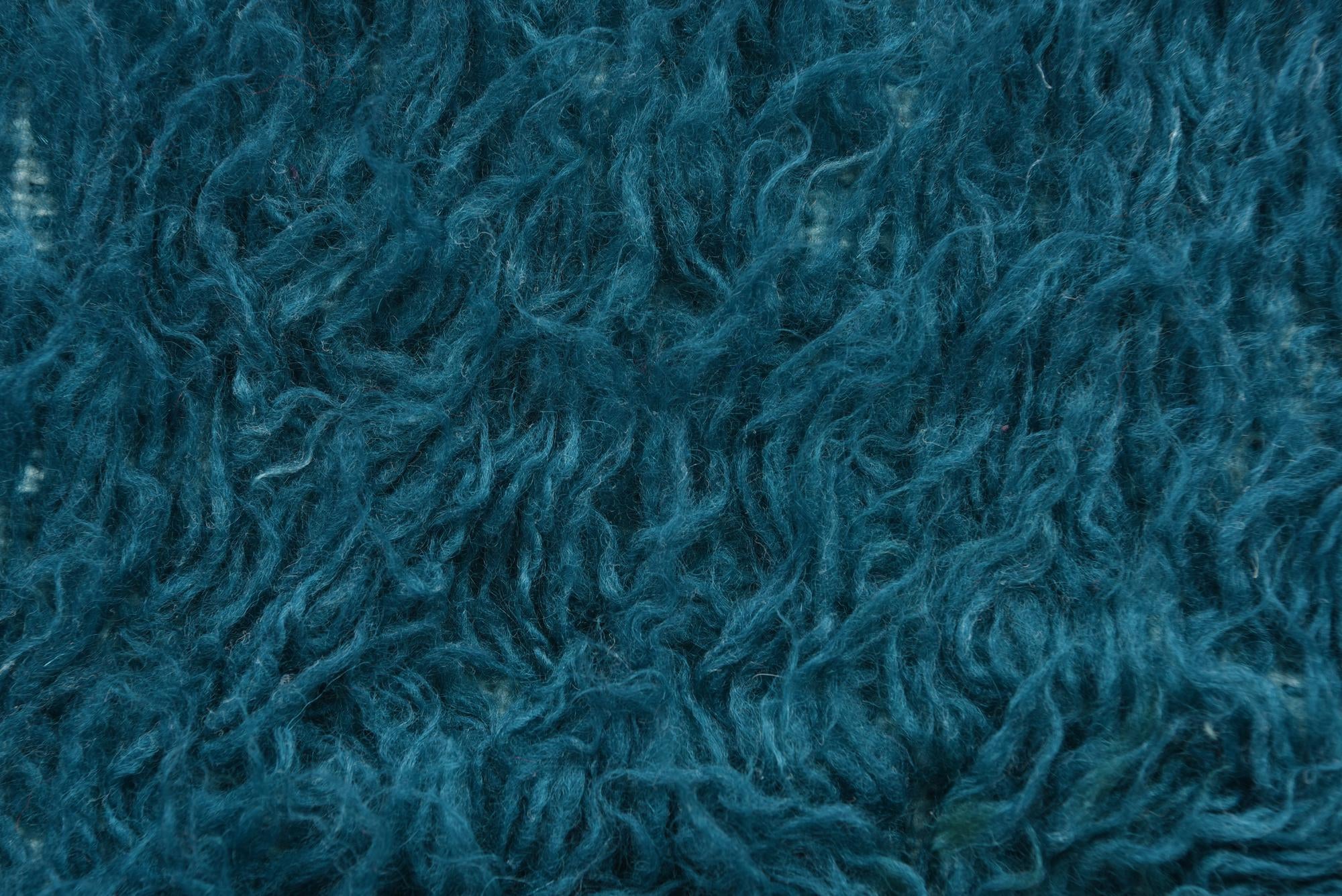 2' 5 x 11' 2 Hand Knotted Moroccan Wool Runner Rug