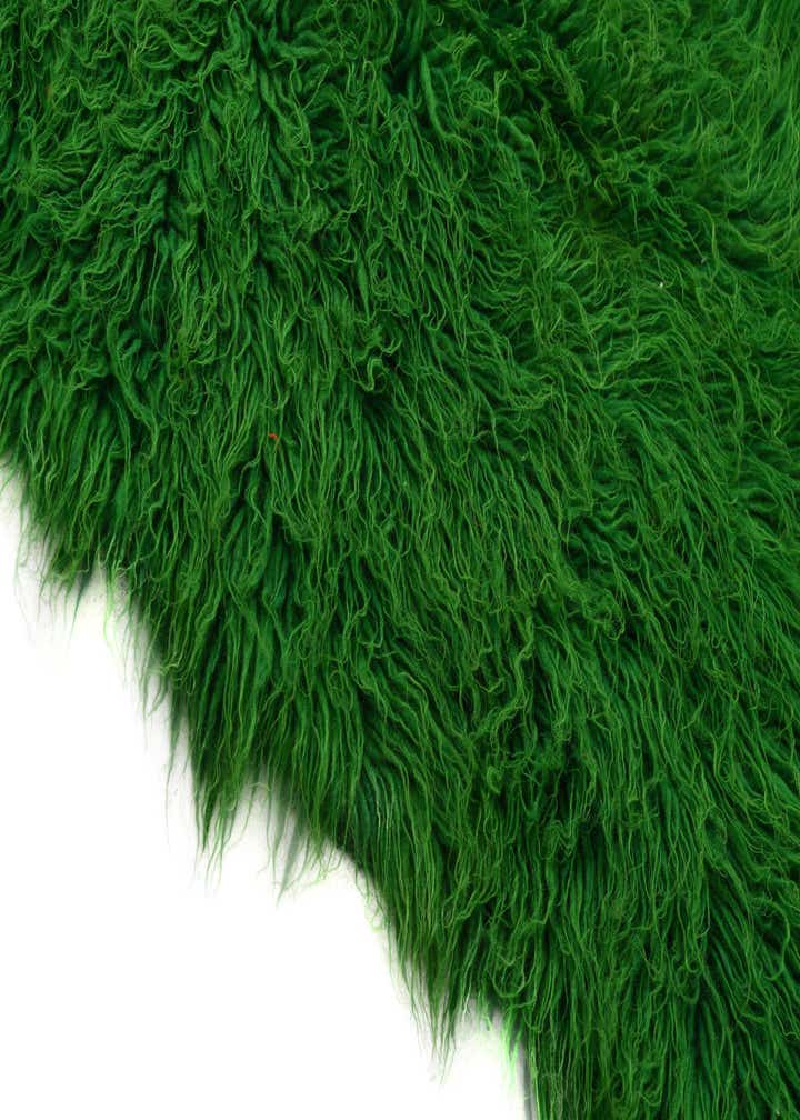 2' 9 x 6' 6 Hand Knotted Moroccan Wool Runner Rug