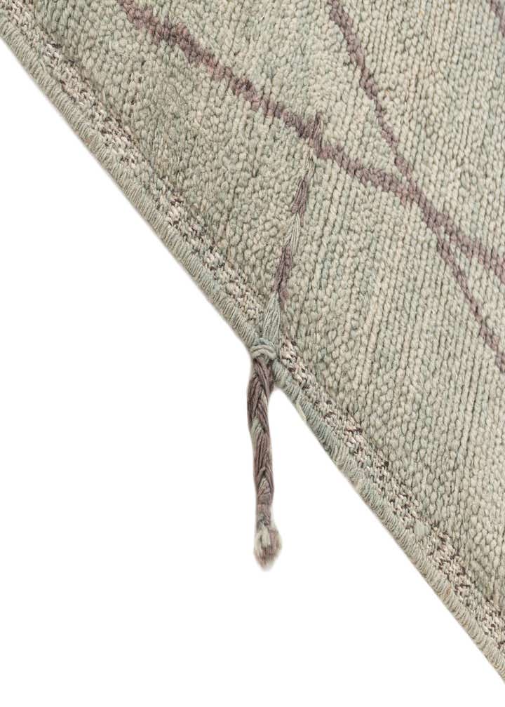 3' 1 x 18' 7 Hand Knotted Moroccan Wool Runner Rug