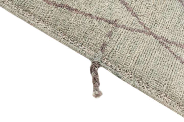 3' 1 x 18' 7 Hand Knotted Moroccan Wool Runner Rug