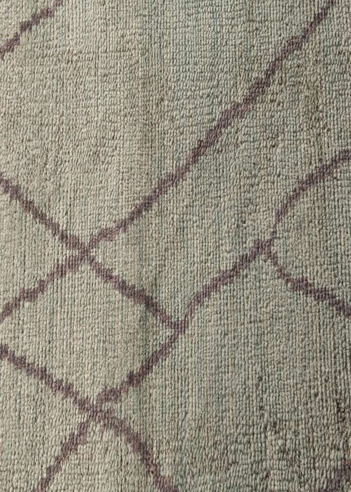 3' 1 x 18' 7 Hand Knotted Moroccan Wool Runner Rug