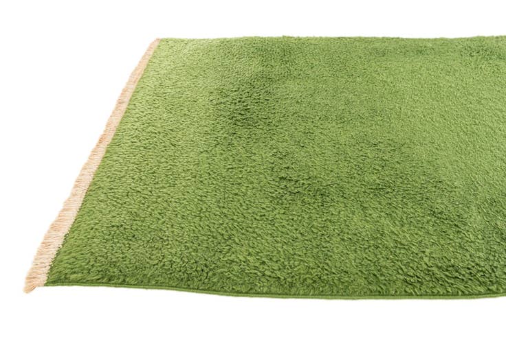 Detail image of 3' 1 x 11' Hand Knotted Moroccan Wool Runner Rug