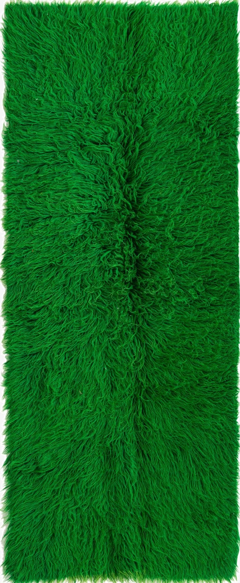 2' 9 x 6' 6  Hand Knotted Moroccan Wool Runner Rug