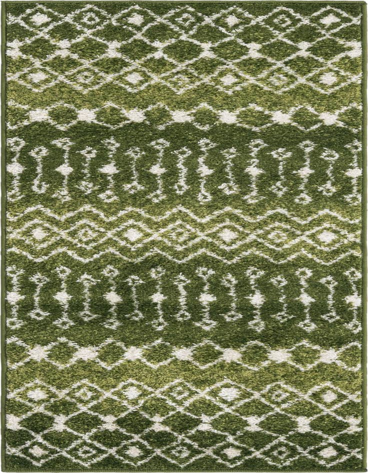 Detail image of 2' x 5' 3 Moroccan Trellis Runner Rug
