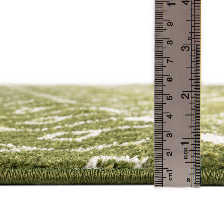 Detail image of 2' 7 x 12' Moroccan Trellis Runner Rug