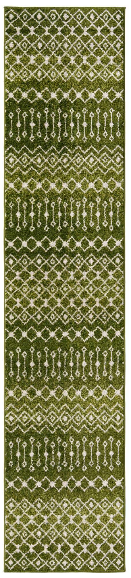 2' 7 x 12' Moroccan Trellis Runner Rug
