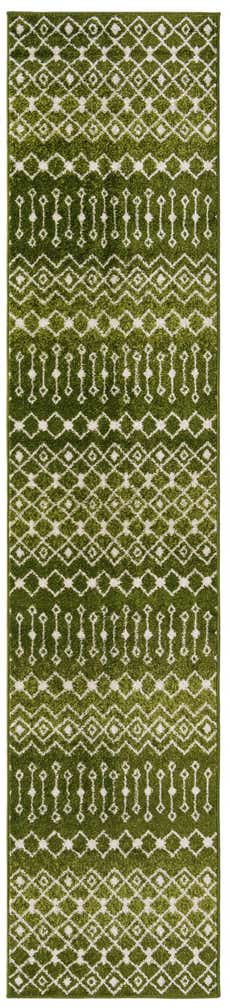 2' 7 x 12' Moroccan Trellis Runner Rug