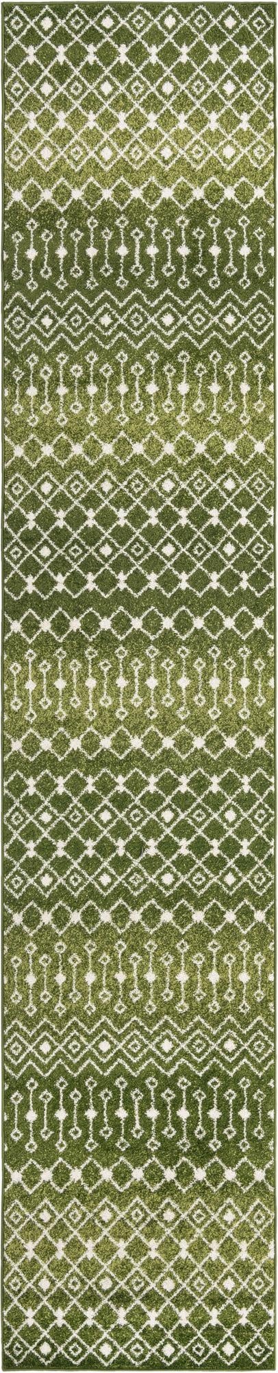 Primary image 3' 3 x 16' 5 Moroccan Trellis Runner Rug
