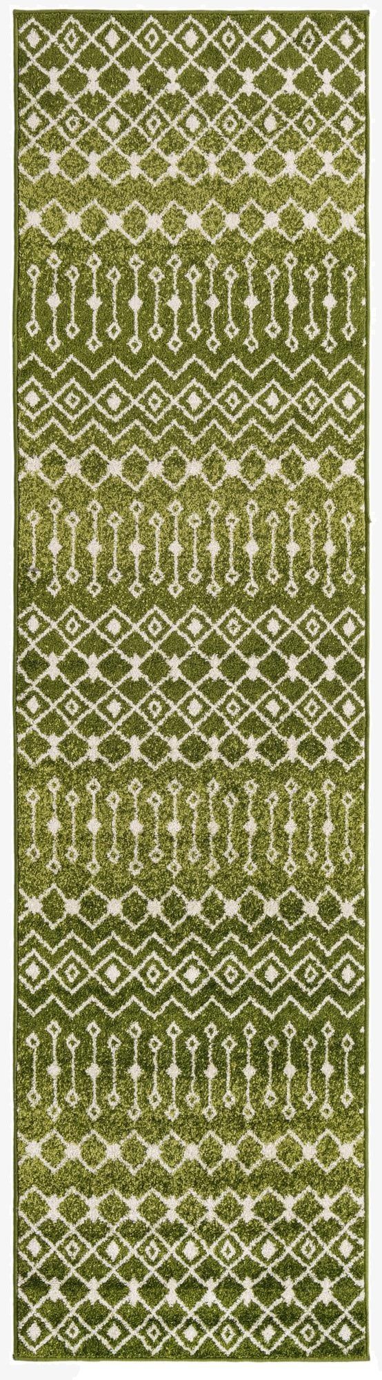 Primary image 2' 7 x 10' Moroccan Trellis Runner Rug