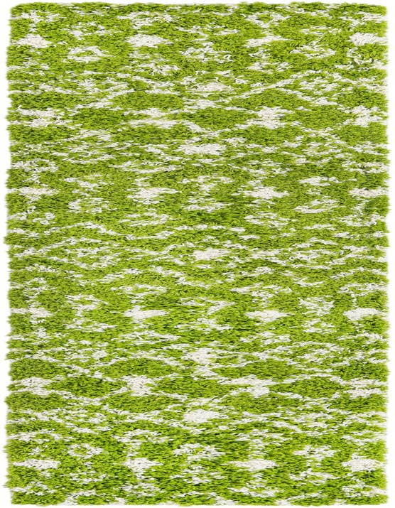 Detail image of 2' x 8' Moroccan Trellis Shag Runner Rug