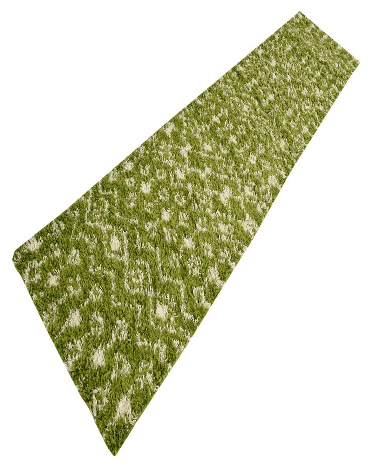 Detail image of 2' 7 x 12' Moroccan Trellis Shag Runner Rug