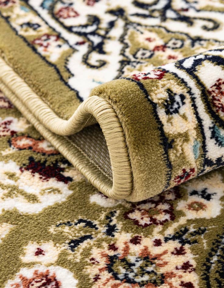 Detail image of 3' x 13' Nain Design Runner Rug