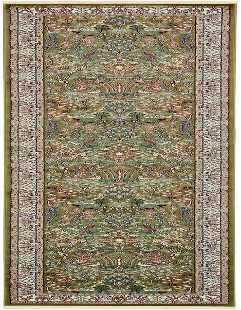 Detail image of 3' x 13' Nain Design Runner Rug