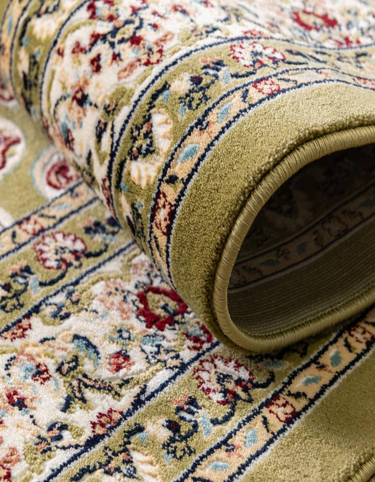 Detail image of 3' x 13' Nain Design Runner Rug