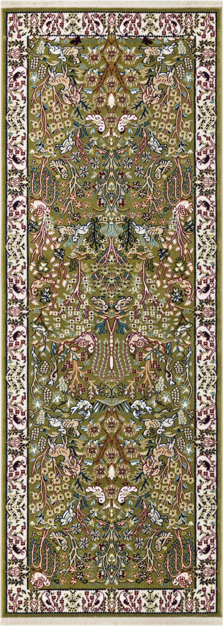2' 7 x 7' Nain Design Runner Rug