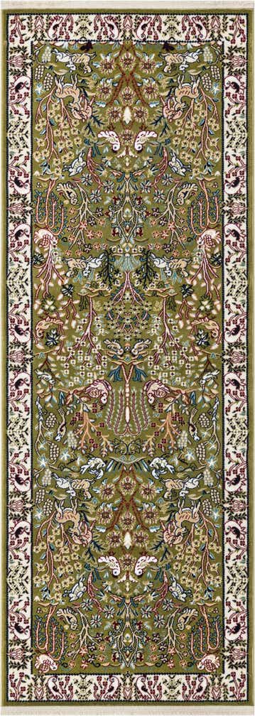 2' 7 x 7' Nain Design Runner Rug