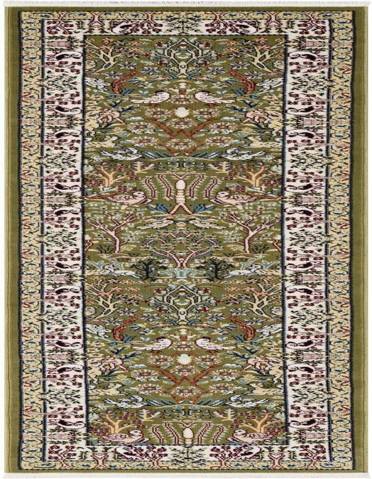 Detail image of 2' x 8' Nain Design Runner Rug