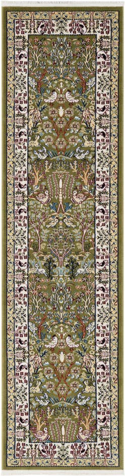 Detail image of 2' x 8' Nain Design Runner Rug