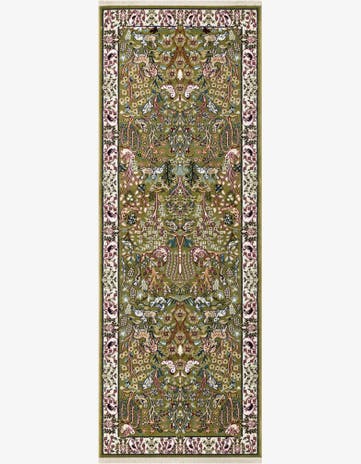 2' 7 x 7' Nain Design Runner Rug