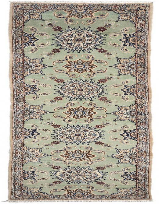 Detail image of 2' 10 x 13' 1 Nain Wool Runner Rug