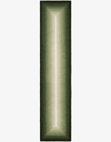 2' 7 x 12' Ombre Wool Runner Rug