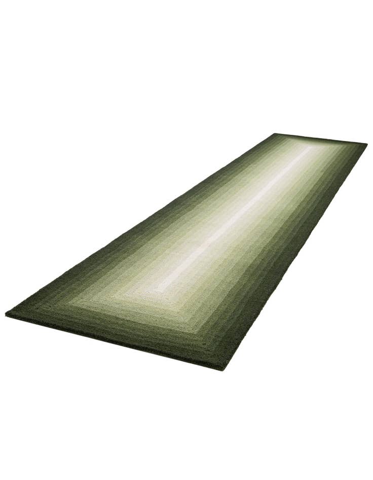 Detail image of 2' 7 x 12' Ombre Wool Runner Rug