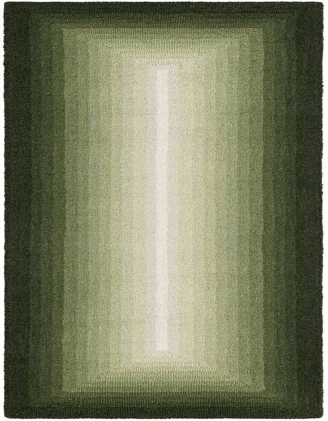 Detail image of 2' x 6' 1 Ombre Wool Runner Rug