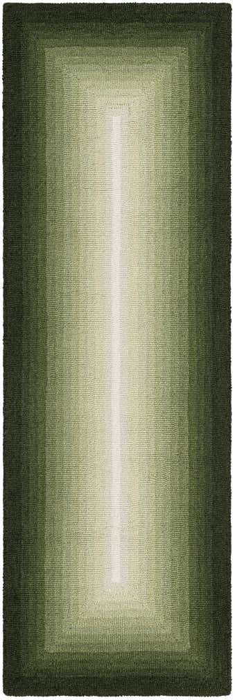 2' x 6' 1 Ombre Wool Runner Rug