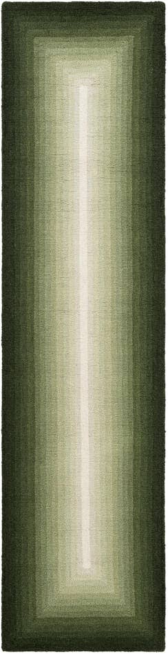 Detail image of 2' x 8' Ombre Wool Runner Rug