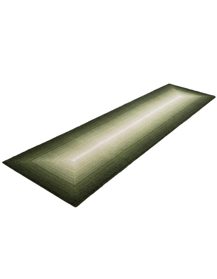 Detail image of 2' x 8' Ombre Wool Runner Rug