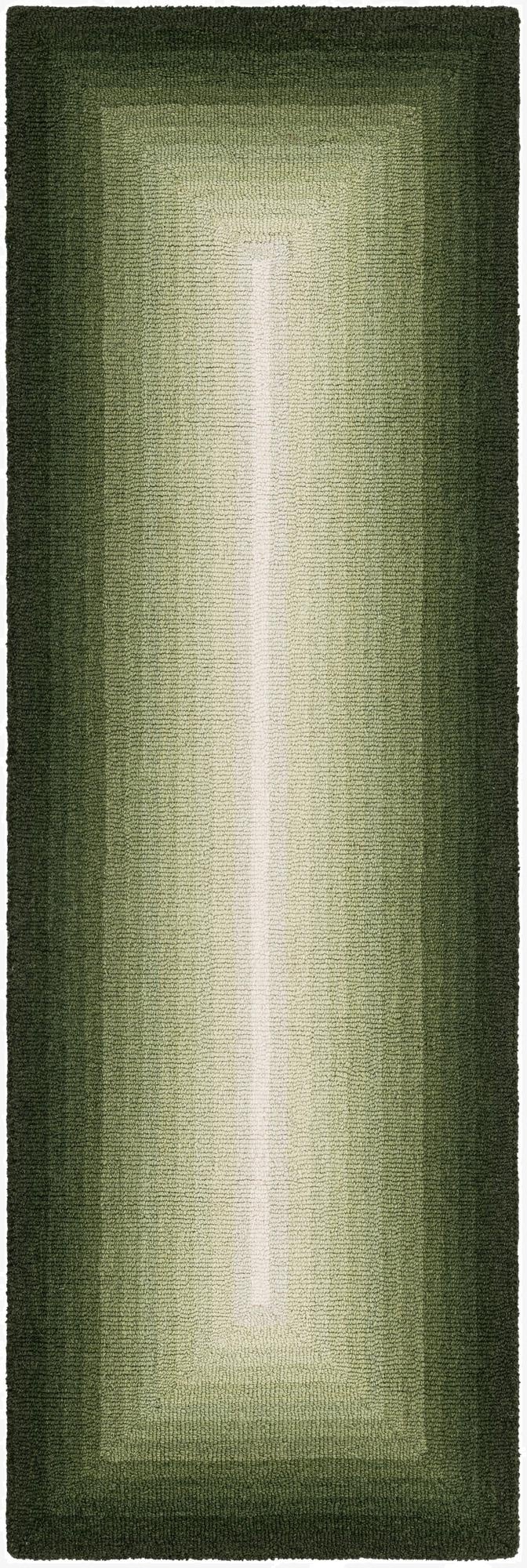 2' x 6' 1 Ombre Wool Runner Rug