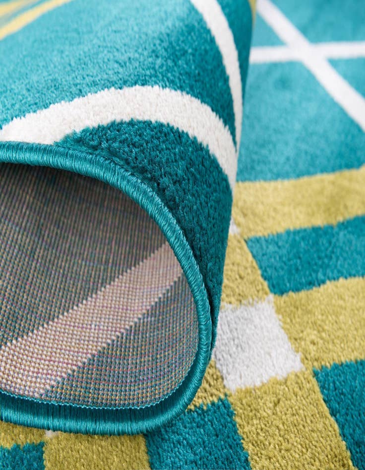 Detail image of 2' x 6' Open Hearts Runner Rug