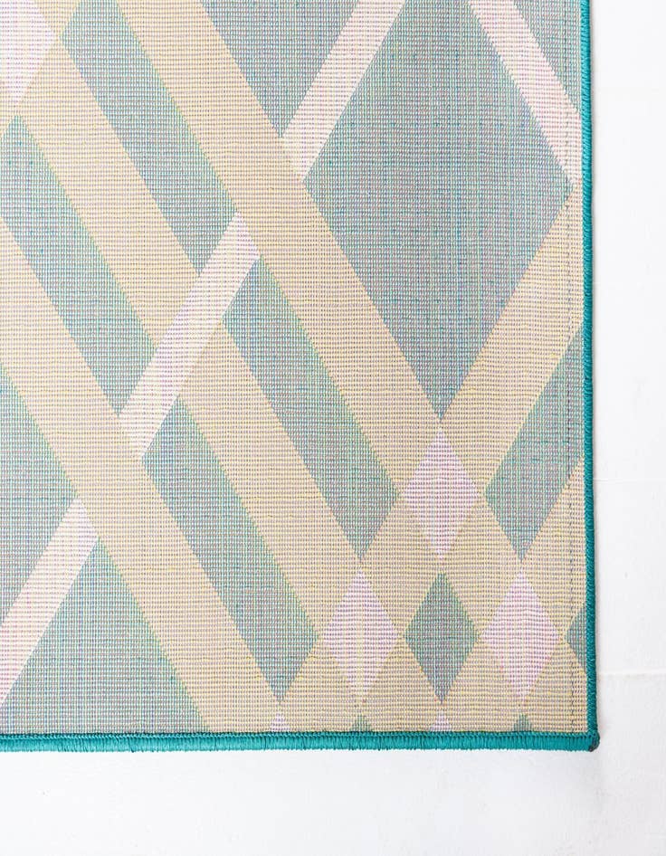 Detail image of 2' x 6' Open Hearts Runner Rug