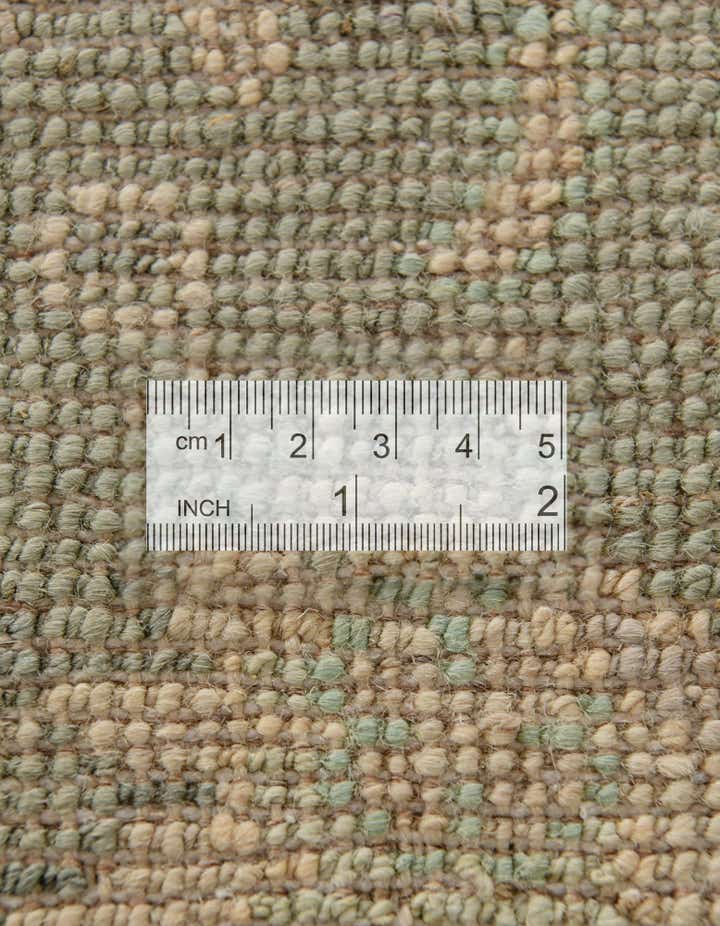 2' 11 x 9' 9 Hand Knotted Oushak Wool Runner Rug