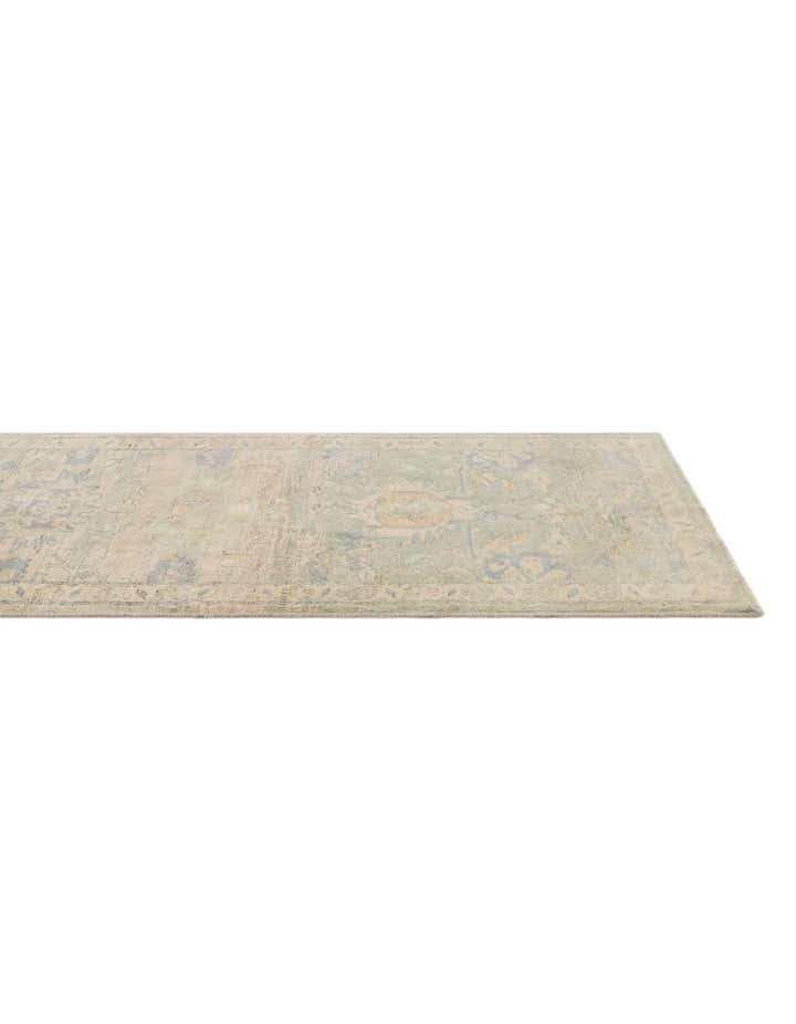 2' 10 x 14' 9 Hand Knotted Oushak Wool Runner Rug